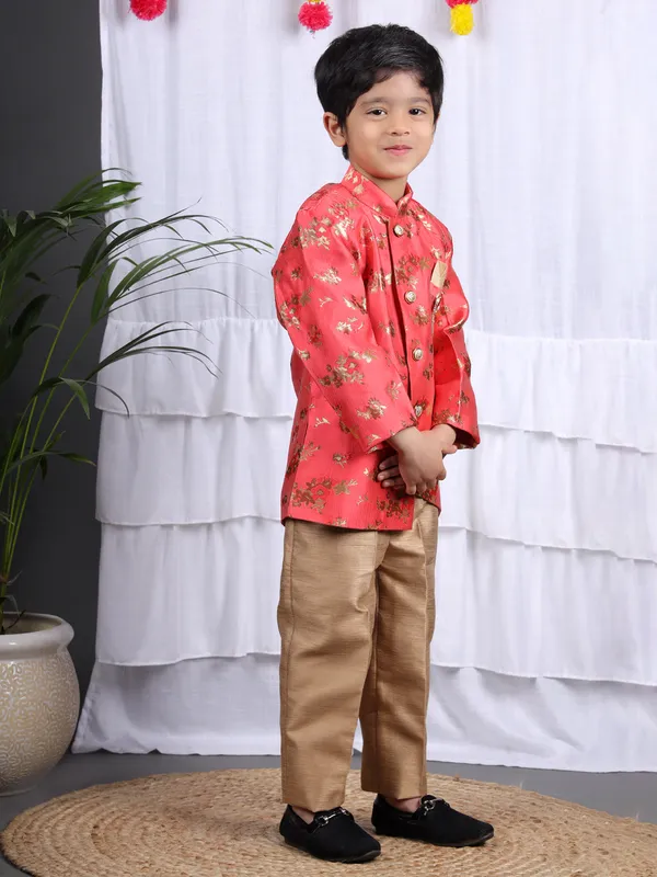 VALUE_CREATION_Boys_Floral_Printed_Kurta_with_Pyjama