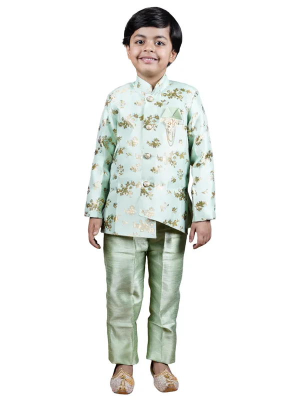 VALUE_CREATION_Boys_Floral_Printed_Kurta_with_Pyjama