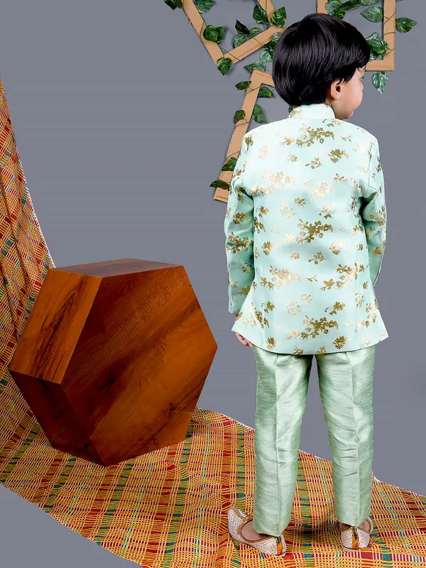 VALUE_CREATION_Boys_Floral_Printed_Kurta_with_Pyjama