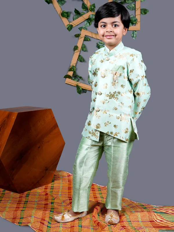 VALUE_CREATION_Boys_Floral_Printed_Kurta_with_Pyjama