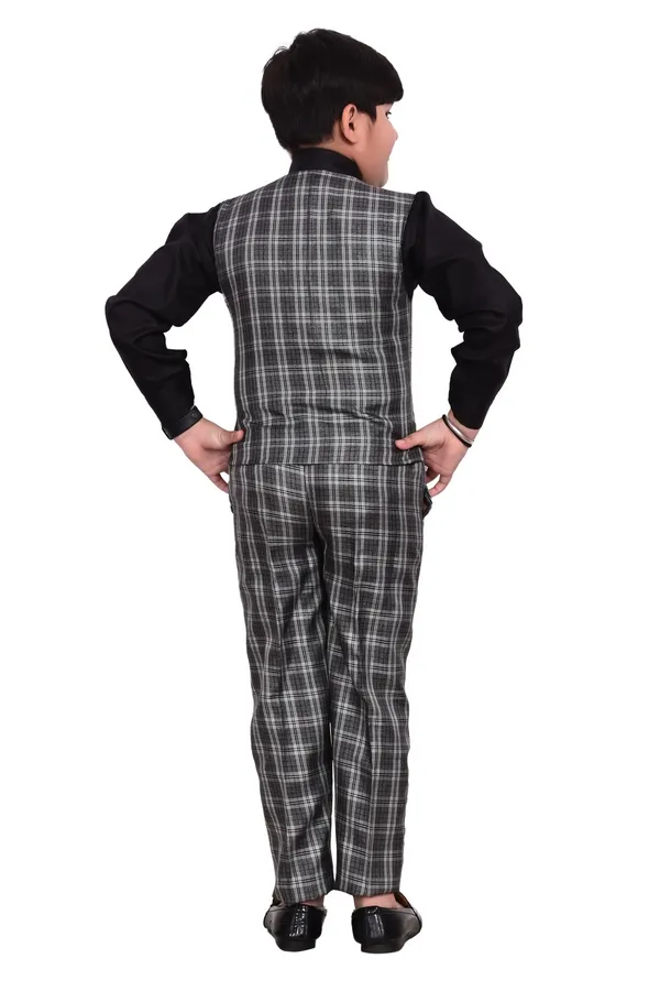 VALUE_CREATION_Boys_Checked_3_Piece_Suits