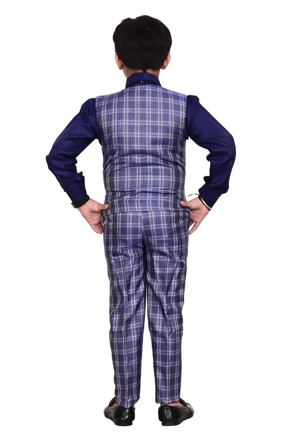 VALUE_CREATION_Boys_Checked_3_Piece_Suits