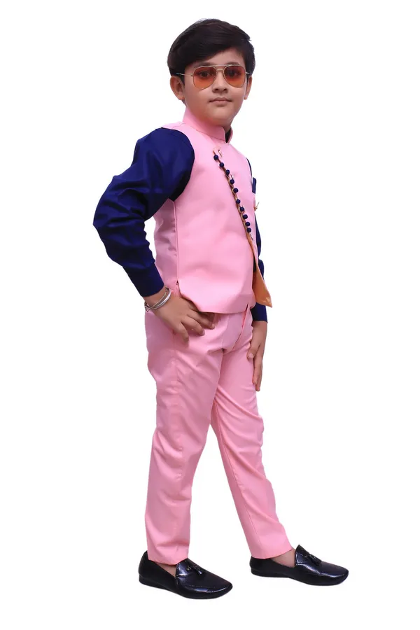 VALUE_CREATION_Boys_Mandarin_Collar_3-Piece_Suits