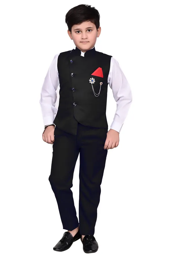 VALUE_CREATION_Boys_Mandarin_Collar_3-Piece_Suits