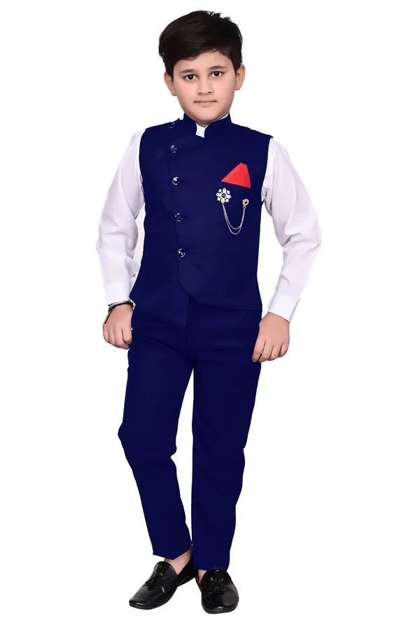 VALUE_CREATION_Boys_Mandarin_Collar_3-Piece_Suits