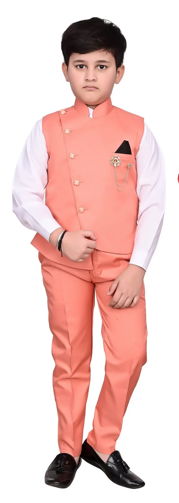 VALUE_CREATION_Boys_Mandarin_Collar_3-Piece_Suits