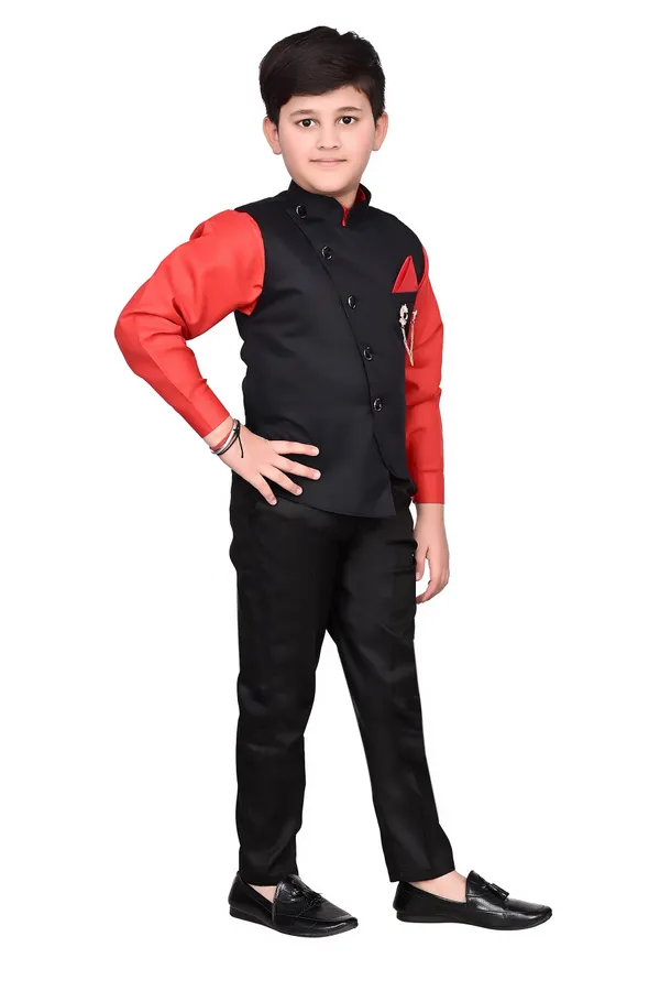 VALUE_CREATION_Boys_Mandarin_Collar_3-Piece_Suits