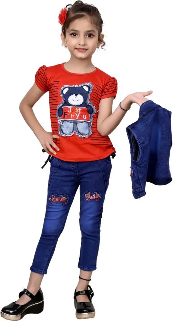 Value_Creation_Girls_Party(Festive)_T-shirt,_Jeans,_Jacket