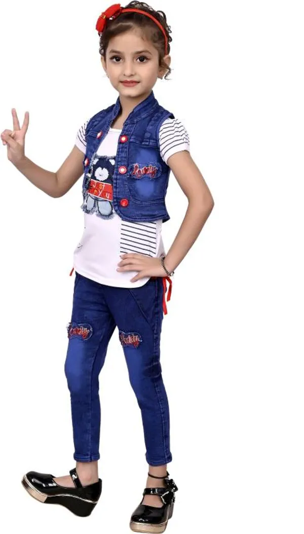 Value_Creation_Girls_Party(Festive)_T-shirt,_Jeans,_Jacket