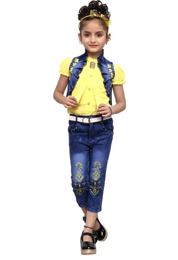 Value_Creation_Girls_Party(Festive)_T-shirt,_Jeans,_Jacket