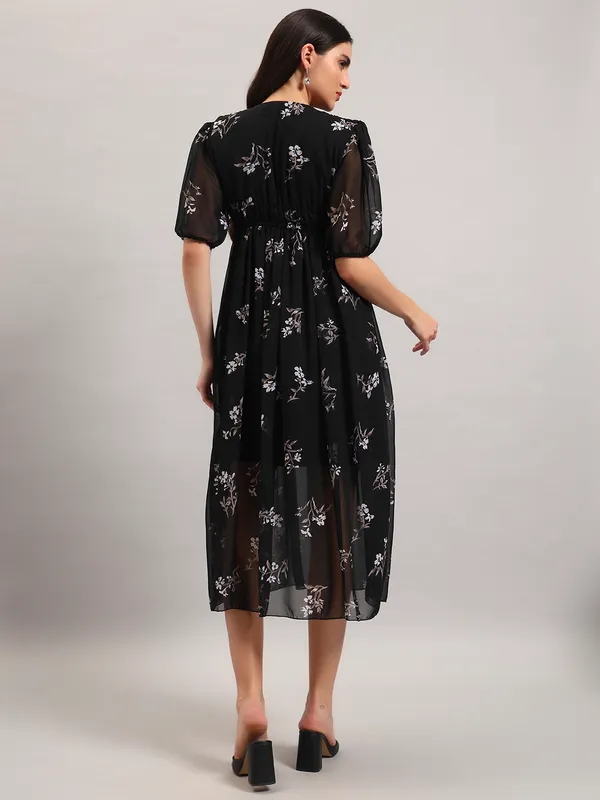 VALUE_CREATION_Floral_Print_Georgette_A-Line_Midi_Dress
