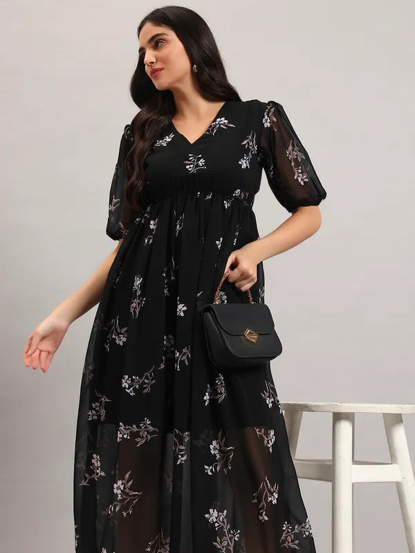 VALUE_CREATION_Floral_Print_Georgette_A-Line_Midi_Dress