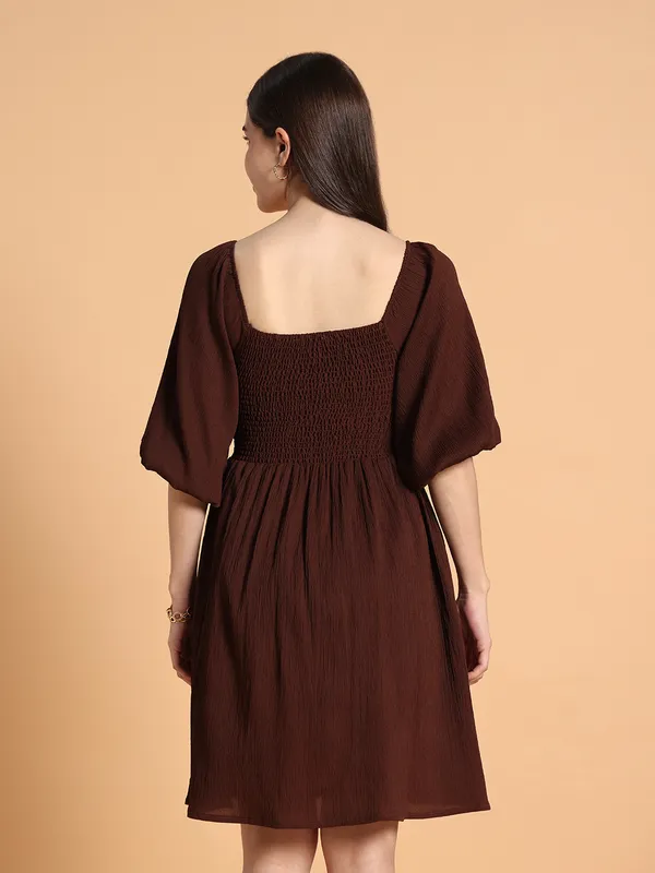 VALUE_CREATION_Puff_Sleeve_Crepe_Dress