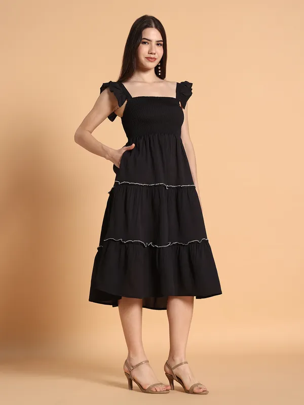 VALUE_CREATION_Viscose_Rayon_Sleevless_One_Piece_Dresses