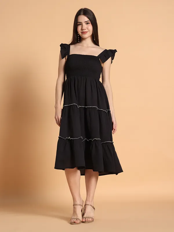VALUE_CREATION_Viscose_Rayon_Sleevless_One_Piece_Dresses