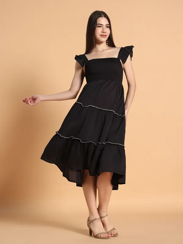 VALUE_CREATION_Viscose_Rayon_Sleevless_One_Piece_Dresses
