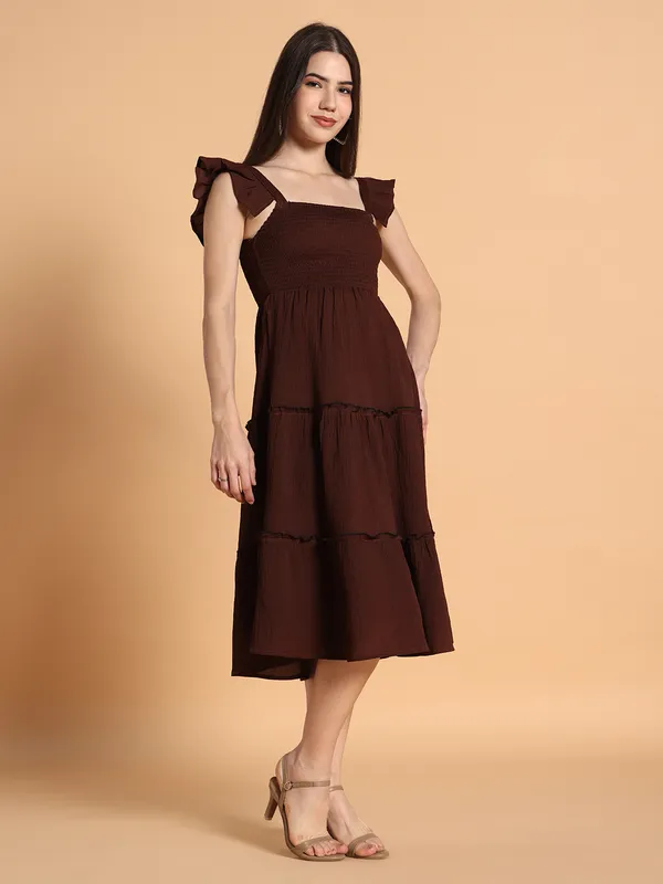 VALUE_CREATION_Viscose_Rayon_Sleevless_One_Piece_Dresses