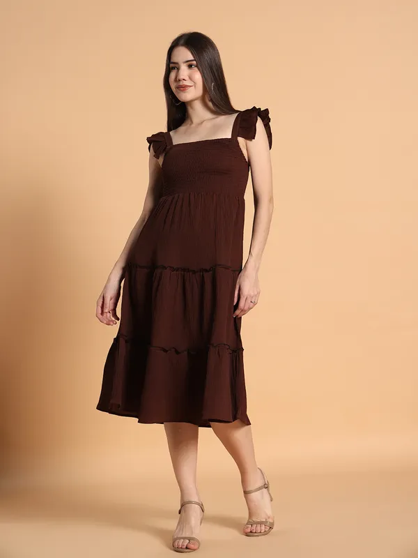VALUE_CREATION_Viscose_Rayon_Sleevless_One_Piece_Dresses