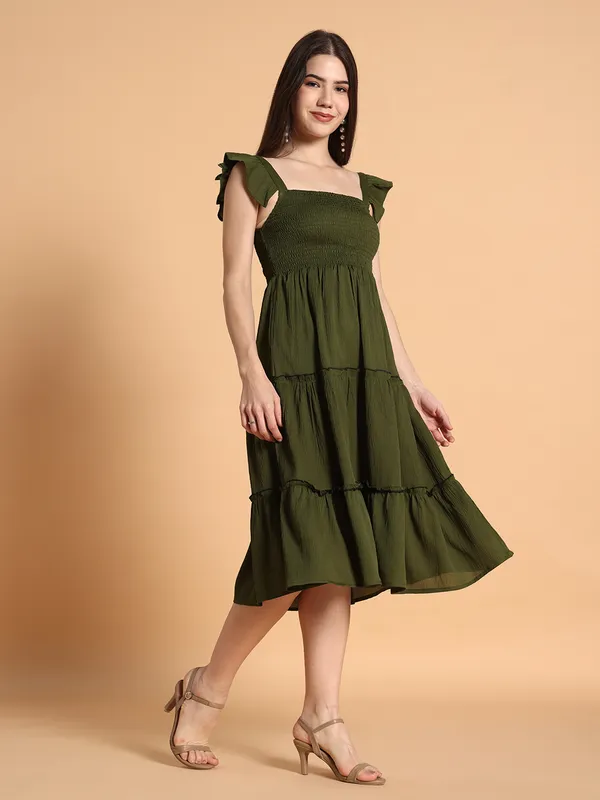 VALUE_CREATION_Viscose_Rayon_Sleevless_One_Piece_Dresses