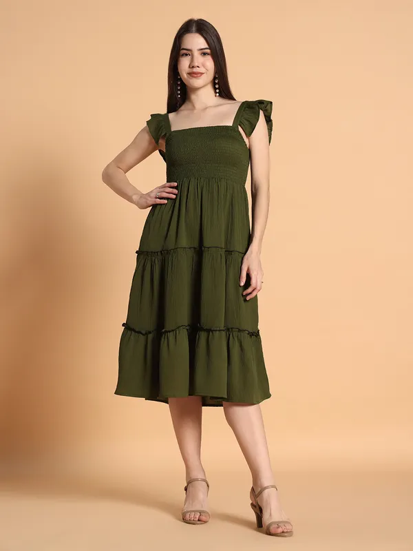 VALUE_CREATION_Viscose_Rayon_Sleevless_One_Piece_Dresses