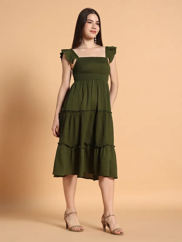 VALUE_CREATION_Viscose_Rayon_Sleevless_One_Piece_Dresses