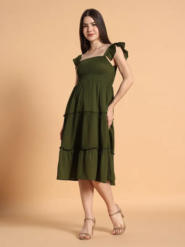 VALUE_CREATION_Viscose_Rayon_Sleevless_One_Piece_Dresses