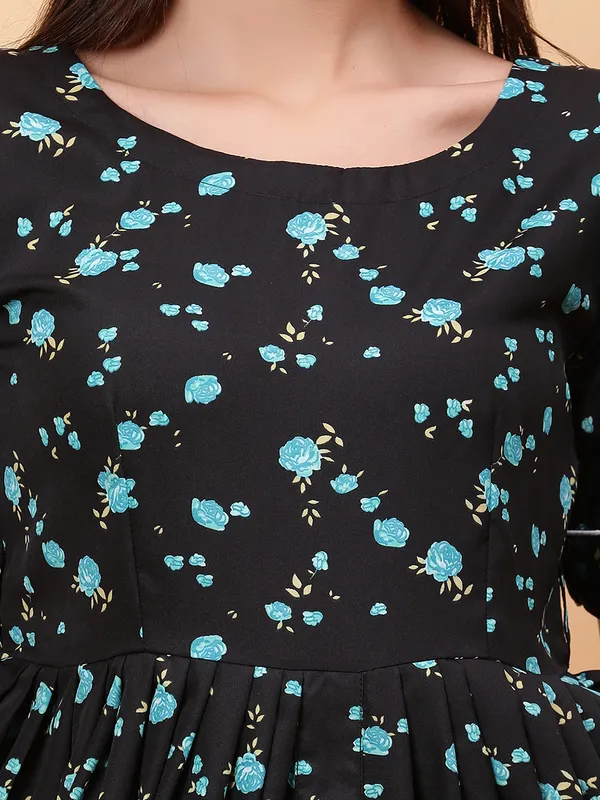 VALUE_CREATION_Floral_Print_Crepe_A-Line_Dress