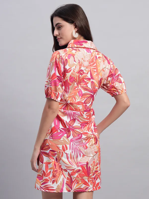 VALUE_CREATION_Floral_Print_Bishop_Sleeve_Shirt_Three-Quarter_Dress