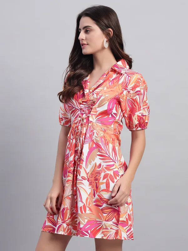 VALUE_CREATION_Floral_Print_Bishop_Sleeve_Shirt_Three-Quarter_Dress
