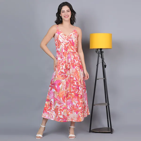 VALUE_CREATION_Floral_Print_Sleeveless_Dress