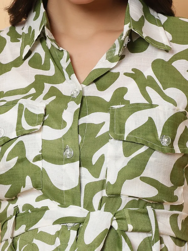 VALUE_CREATION_Floral_Print_Shirt_Three-Quarter_Dress