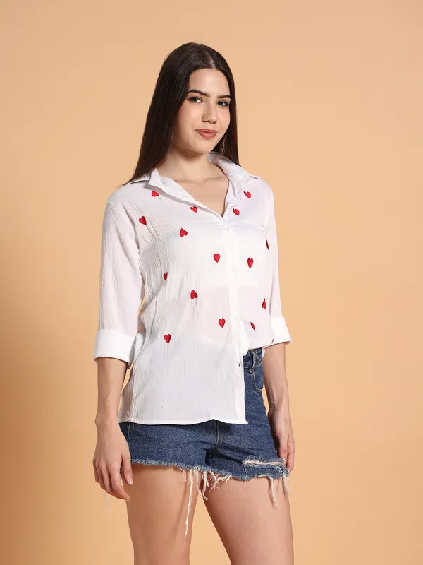 VALUE_CREATION_Crepe_Shirt_Style_Full_Seelves_Top