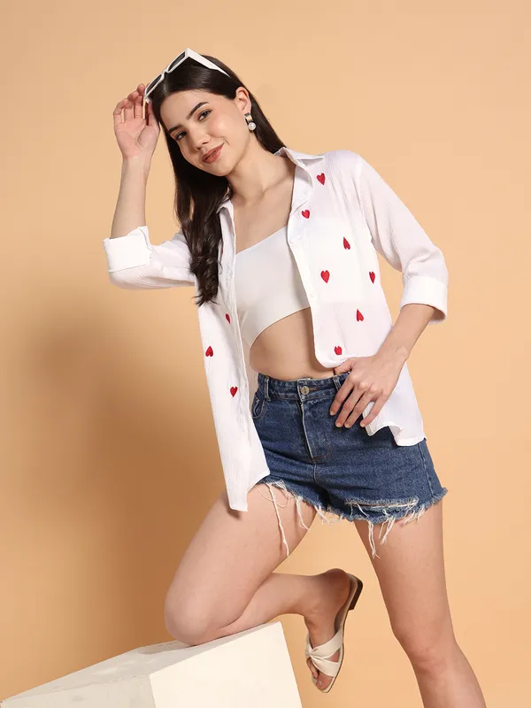 VALUE_CREATION_Crepe_Shirt_Style_Full_Seelves_Top