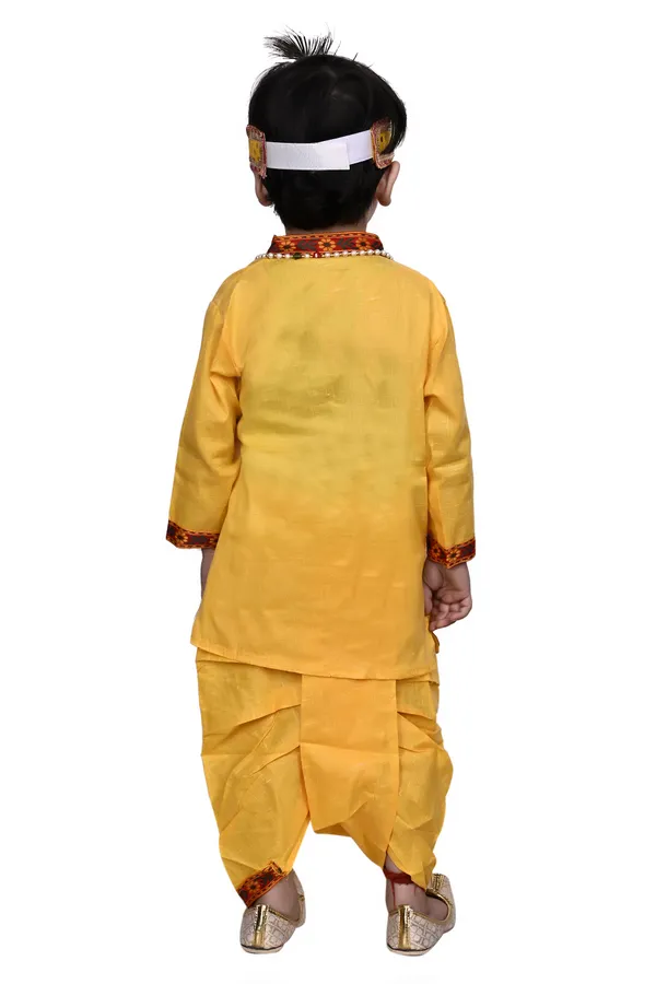 Value_Creation_Makhan_Chor_Kids_Costume_Wear,Kanha_Janmasthmi_Costume_Dress_Kids_Costume_Wear
