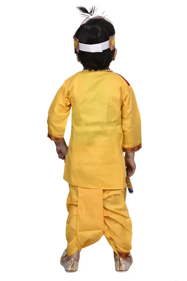 Value_Creation_Makhan_Chor_Kids_Costume_Wear,Kanha_Janmasthmi_Costume_Dress_Kids_Costume_Wear