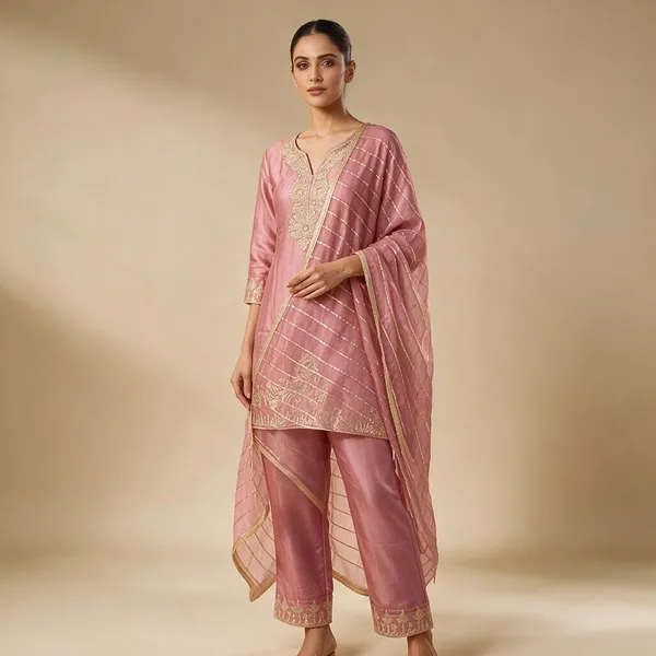 Pink_Embroidered_Straight_Kurta_Set_For_Women