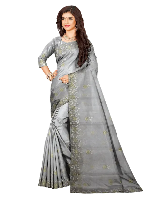 Grey_Silk_Premium_And_Elegant_Saree_For_Women
