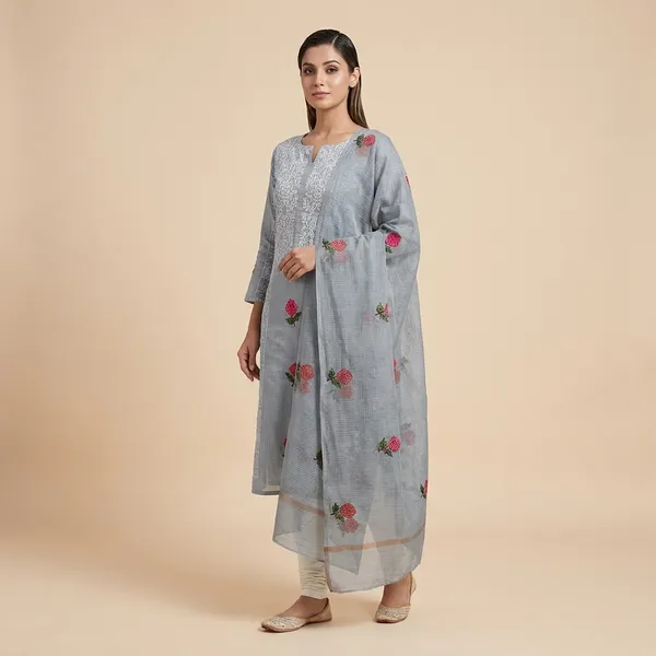 Grey_Georgette_Premium_And_Elegant_Kurta_With_Dupatta_For_Women