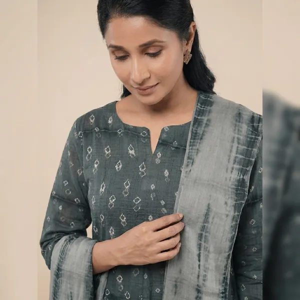 Grey_Cotton_Premium_And_Elegant_Kurta_With_Dupatta_For_Women