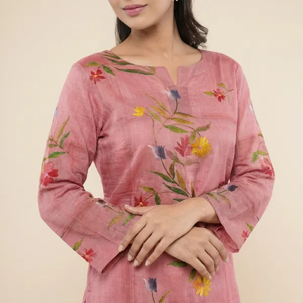 Pink_Cotton_Premium_And_Elegant_Kurta_With_Dupatta_For_Women
