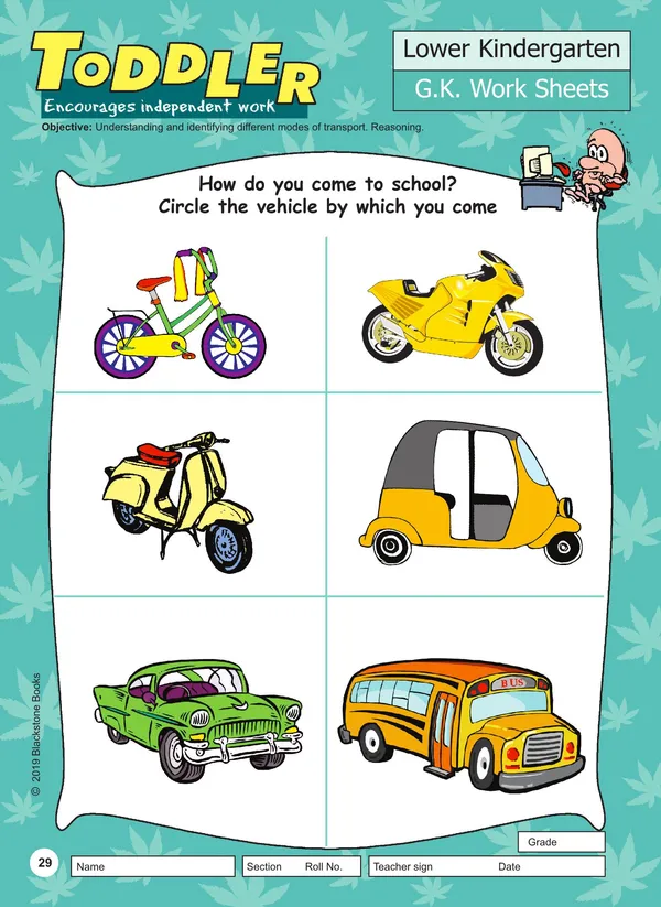 Toddler-Lkg_G.K._Worksheet