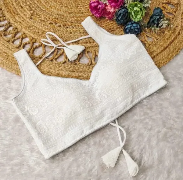 White_Crochet_Crop_Top_With_Tie-Up_Detail
