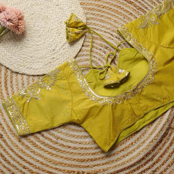 Mustard_Yellow_Embroidered_Ethnic_Dress_With_Dupatta