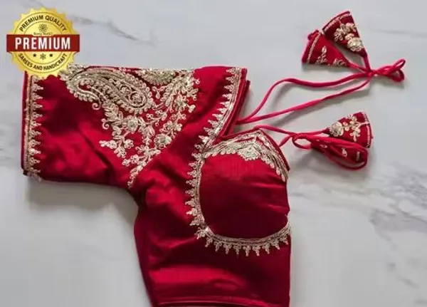 Premium_Embroidered_Red_Blouse_With_Intricate_Gold_Detailing