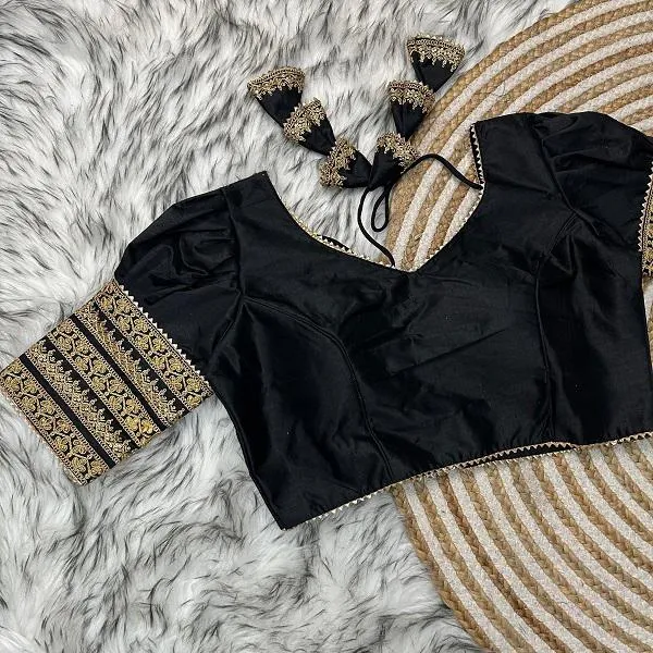 Black_Designer_Blouse_With_Gold_Embellished_Sleeves