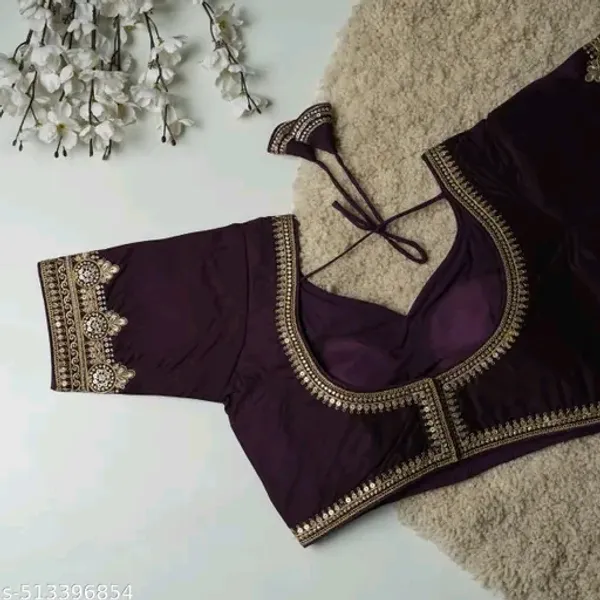 Elegant_Purple_Embellished_Blouse_With_Golden_Detailing