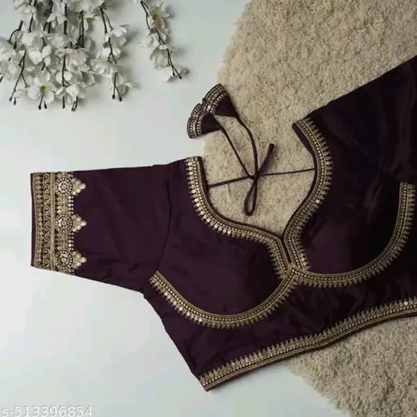 Elegant_Purple_Embellished_Blouse_With_Golden_Detailing