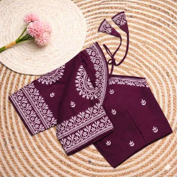 Purple_Embroidered_Blouse_Piece_-_Traditional_Indian_Ethnic_Wear
