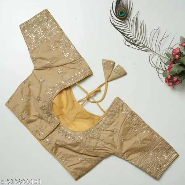 Golden_Embroidered_Blouse_With_Backless_Design_And_Dori_Tie-Up