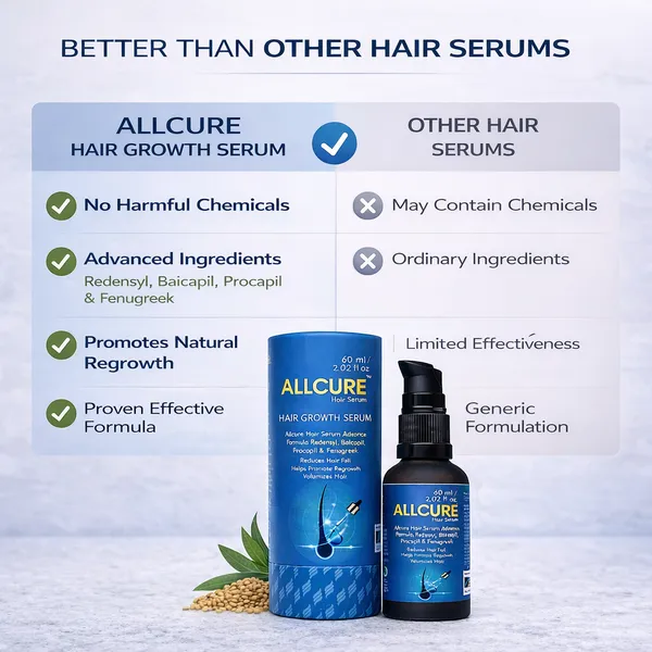 Allcure_Hair_Growth_Serum_-_Advanced_Formula_With_Redensyl,_Baicapil_&_Procapil_(60Ml)